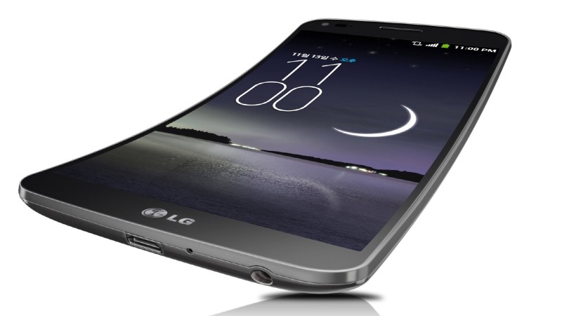 LG’S Flexible Smartphone : G-Flex’s curved display boasts “self-healing” cover