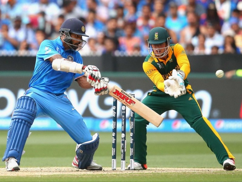 Shikhar Dhawan leads India to win over South Africa