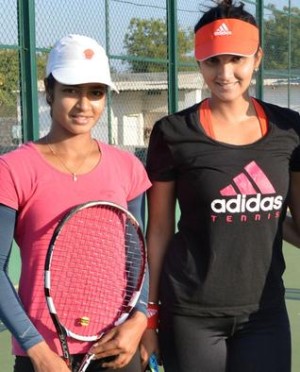 Hyderabad girl enters Indian tennis team