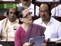 In Rare Speech, Sonia Gandhi Accuses Government of Andhra Pradesh Apathy