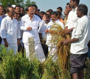 Venkaiah Naidu,B.Dattatreya visited Rain-Hit Regions In Telangana