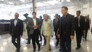 Narendra Modi discusses battery technology’s impact on India at Tesla