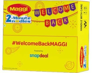 60,000 Maggi ‘welcome kits’ sold out in 5 minutes on Snapdeal
